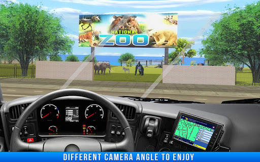 Animal Transport Truck Driving screenshot 17