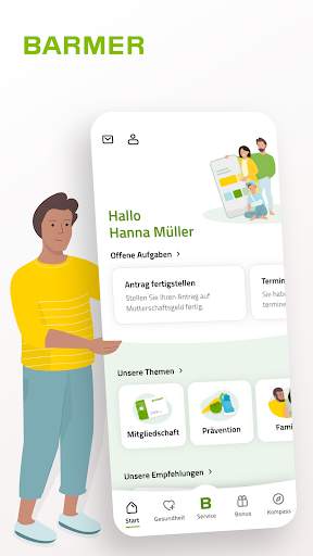 BARMER-App screenshot 1