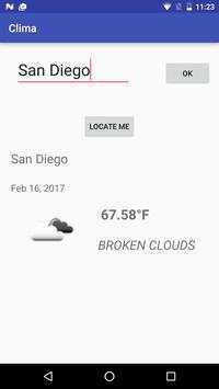 Clima screenshot 1