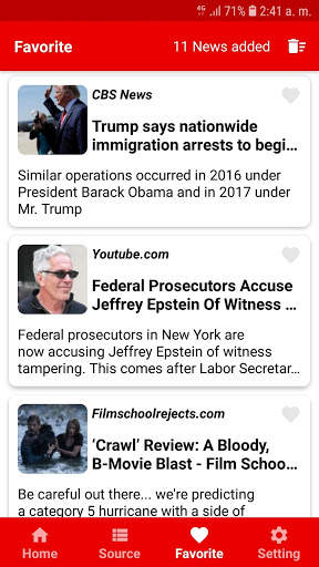 Simple News App screenshot 4