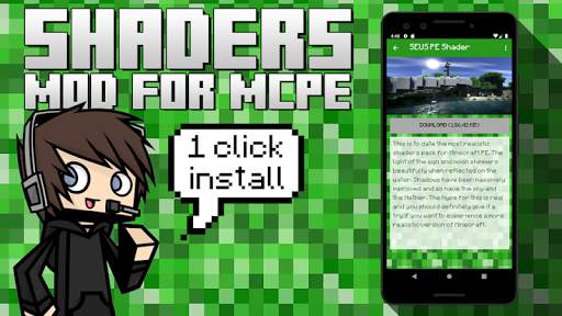 Shaders Mod for MC Pocket Edition screenshot 1