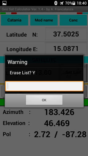 Geo Sat Calculator скриншот 7