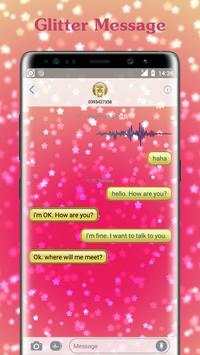 Glitter Messenger – Diamond SMS screenshot 4