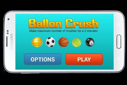 Ballon Crush screenshot 1