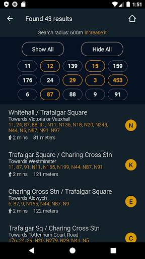 BusDue: Live London bus arrival time screenshot 4