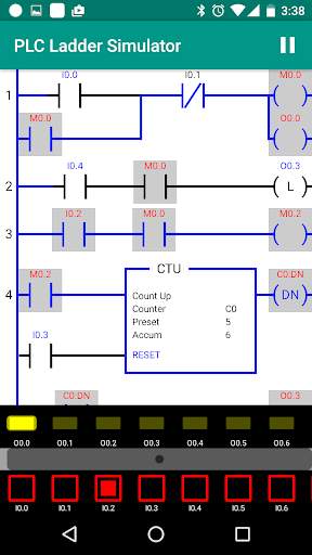 PLC Ladder Simulator screenshot 3