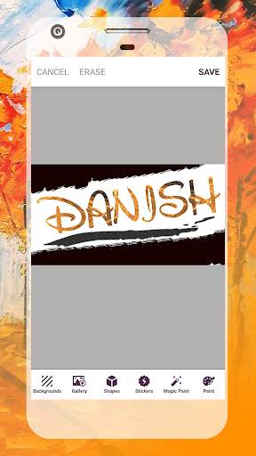 Name Art Maker - Name on pics & Filter n Focus screenshot 3