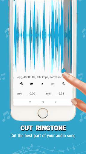 Ringtone Maker : MP3 Cutter & Music Song Editor screenshot 5