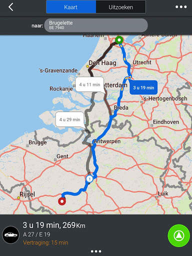 CoPilot GPS-navigatie en verkeersinformatie screenshot 15