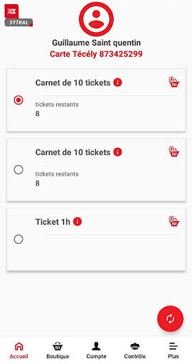 TCL E-Ticket screenshot 1