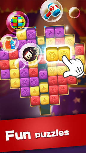 Puppy Crush: Cube blast Puzzle Game screenshot 2