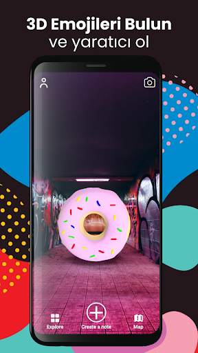 Real Note - Sosyal AR Ağı screenshot 8