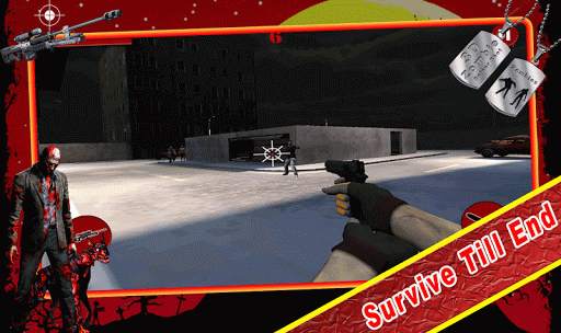Tembakan zombie penembak jitu screenshot 4