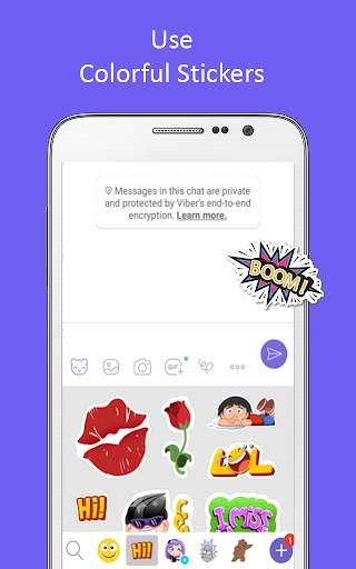 Free Messenger Viber Stickers for Video Calling screenshot 2