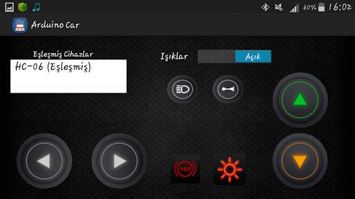 Arduino Car Control screenshot 1