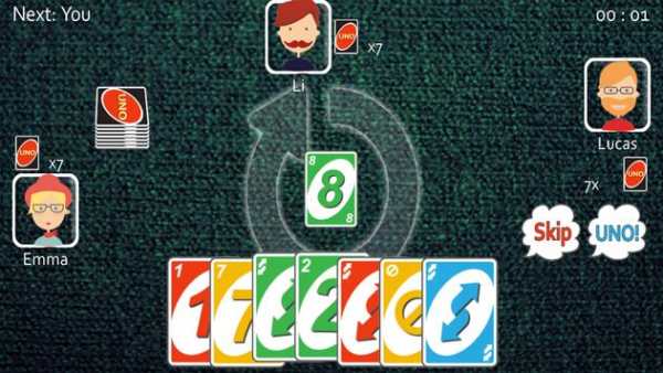 Uno Classic Game screenshot 1