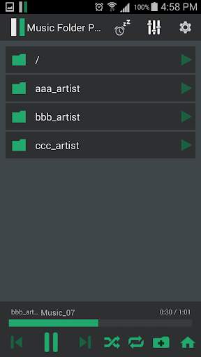 Music Folder Player screenshot 1