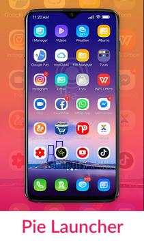 Pie Launcher screenshot 2
