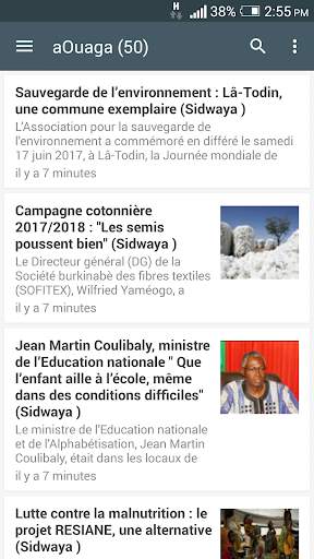 Burkina Faso Actualités screenshot 5