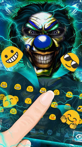 Scary Joker Keyboard screenshot 2