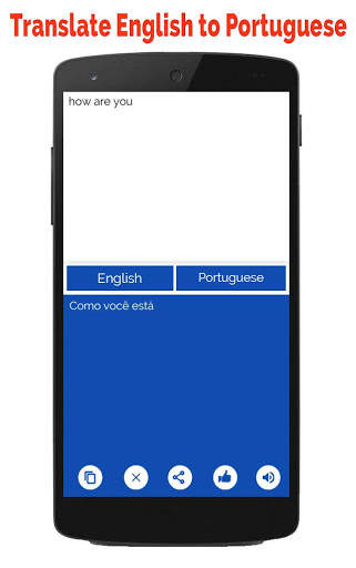 Portuguese English Translator screenshot 13