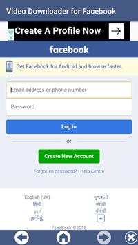 Instant hd video downloader for facebook screenshot 3