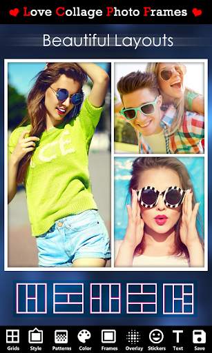 Love Collage Photo Frames screenshot 1