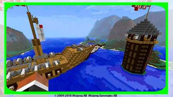 Ships mod for minecraft pe screenshot 1