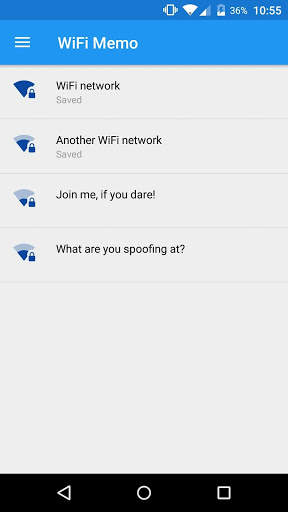 WiFi Memo screenshot 1