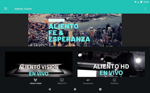Aliento Vision TV Network screenshot 4