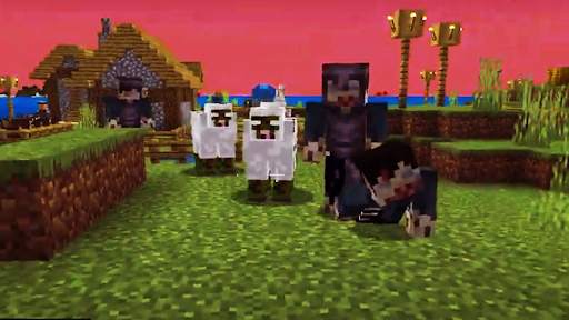 Zombie mod in mcpe world screenshot 6