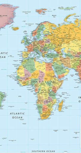 World Map screenshot 1