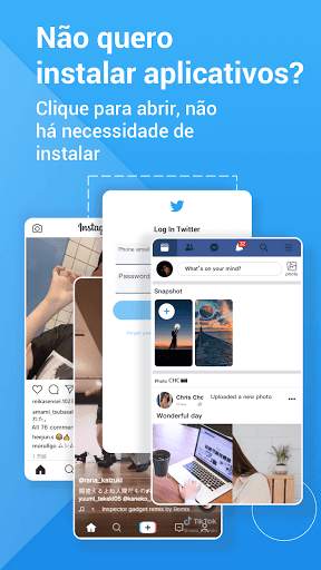 Lite App - Todos os aplicativos em 1, 2 Contas screenshot 3