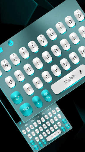 Black Blue Metal Keyboard स्क्रीनशॉट 1