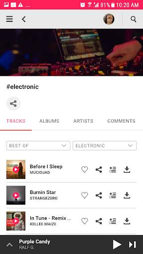 Jamendo Music screenshot 3