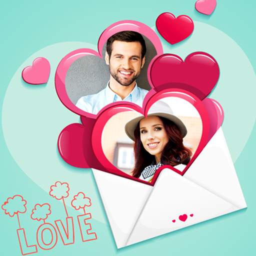 Love Collage - Love Photo Frame, couple photo suit 1.1