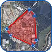 GPS Field Area and Distance Calculator icon