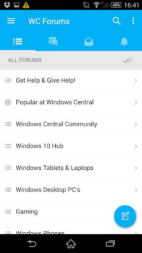 Windows Central Forums screenshot 2