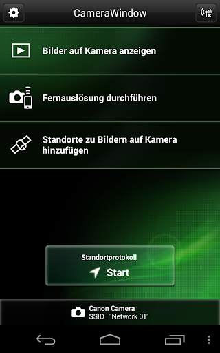 Canon CameraWindow screenshot 1