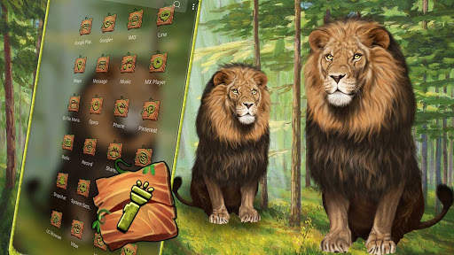 Lion Launcher Theme screenshot 3