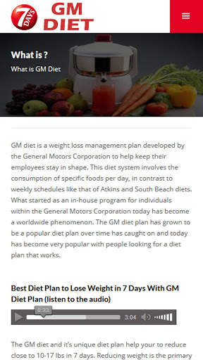 GM Diet Plan screenshot 3