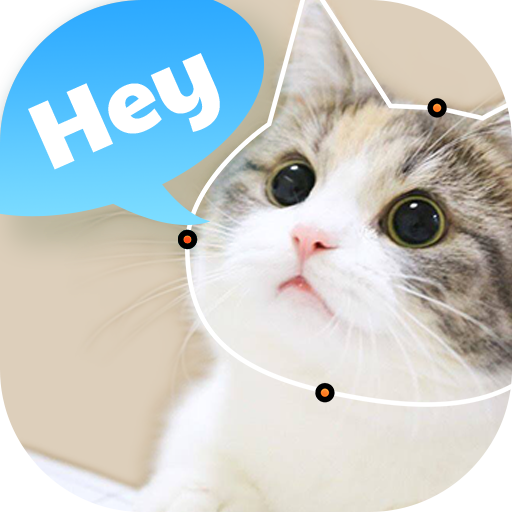 Talking pet app: animating talking animals أيقونة