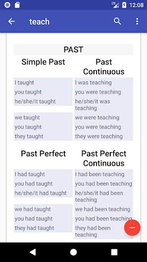 English Verbs screenshot 6