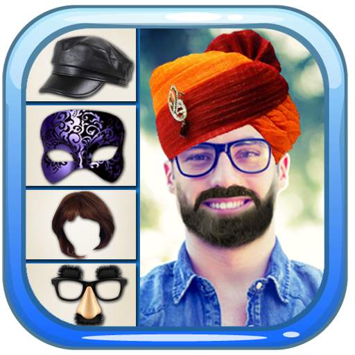 Funny Face and Turban Stickers Photo Editor 1.0.2