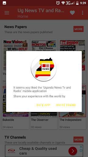 Uganda News TV and Radio - Bre screenshot 5