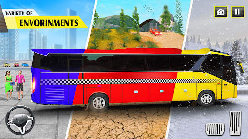 City Coach Bus Driving Game screenshot 7