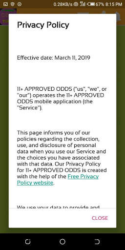 11  APPROVED ODDS screenshot 4