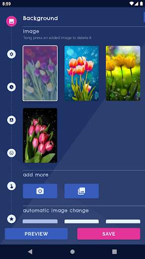 Spring Tulip Live Wallpaper screenshot 1
