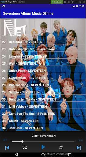 Seventeen Album Music Offline screenshot 2