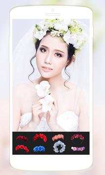 Flower Crown Hairstyles Makeup screenshot 4